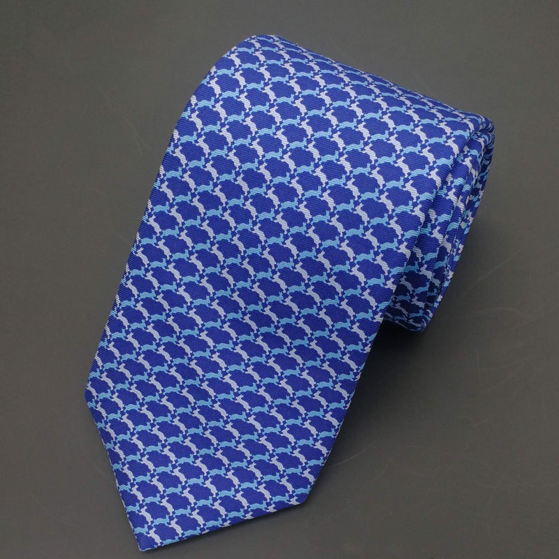 WITZROYS 100% Silk Ties for Men Handmade Neckties with Bunnies Printed+Gift box - Image 2
